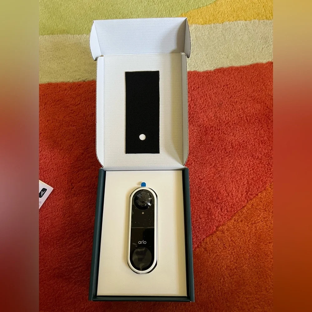 Wired Video Doorbell HD Video, 180° View, Night Vision, 2 Way Audio